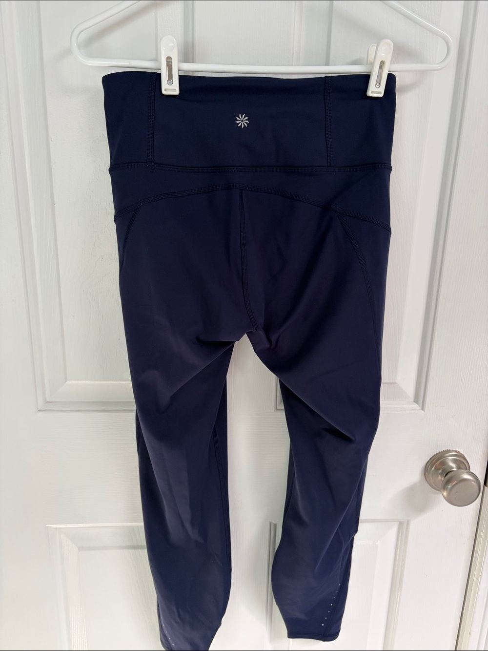 Athleta Navy Unbrushed Ranier Leggings - Picture 3 of 3